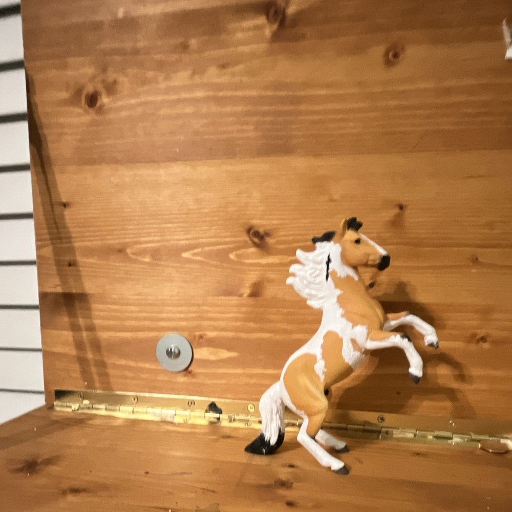 A Beautiful SCHLEICH Repaint Buckskin pinto Meant To Look Like Rain And Spirit