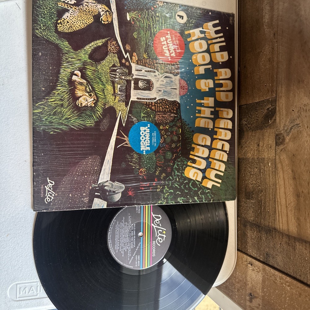 Kool & The Gang ~ Wild And Peaceful LP ~ De-Lite Records 1973
