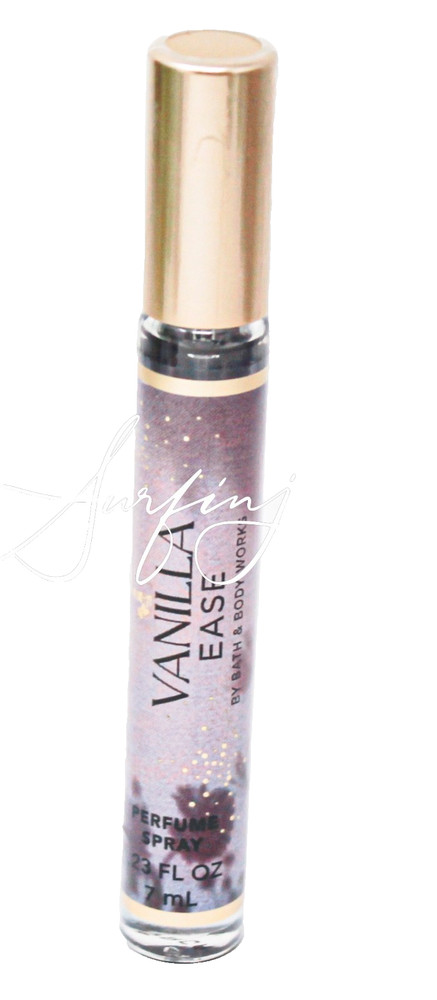 Bath & Body Works Vanilla Ease Mini Perfume Purse Spray .23 oz Travel Sealed New