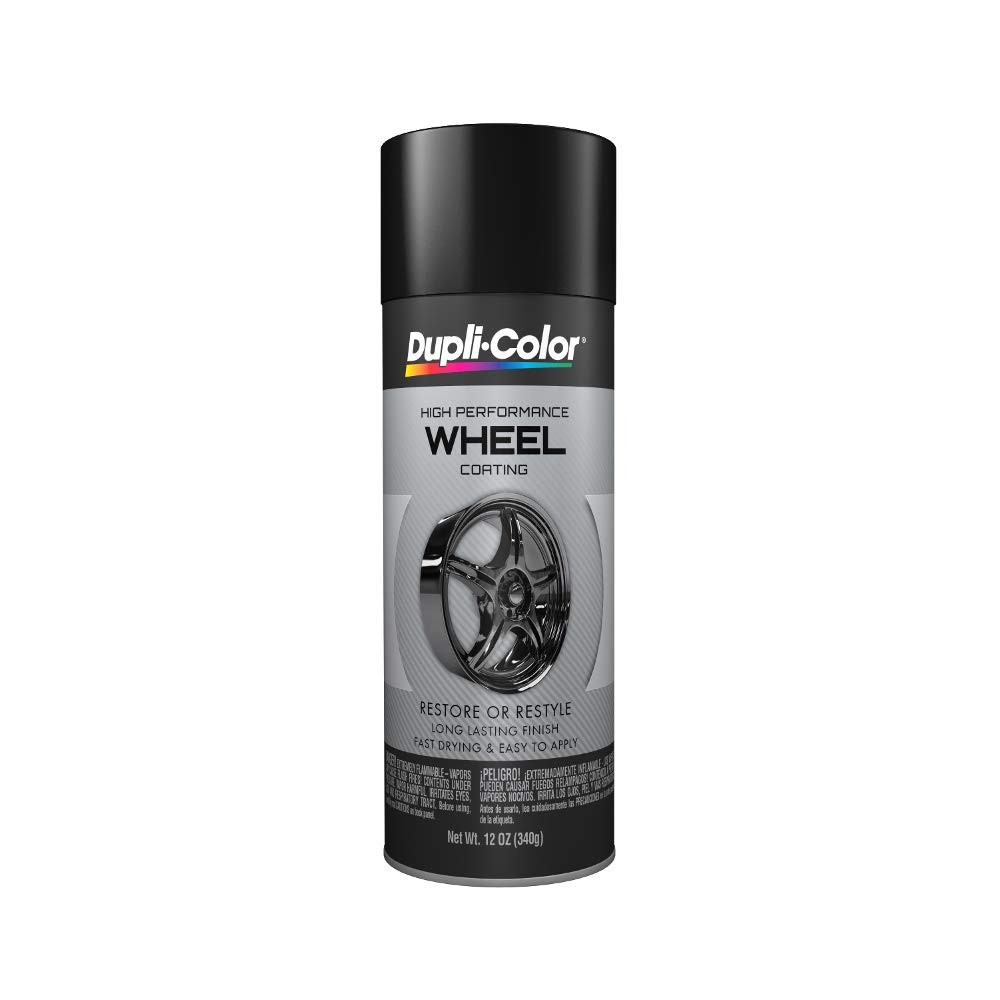 HWP108 High Performance Wheel Paint - Gloss Black - 12 oz Aerosol Can
