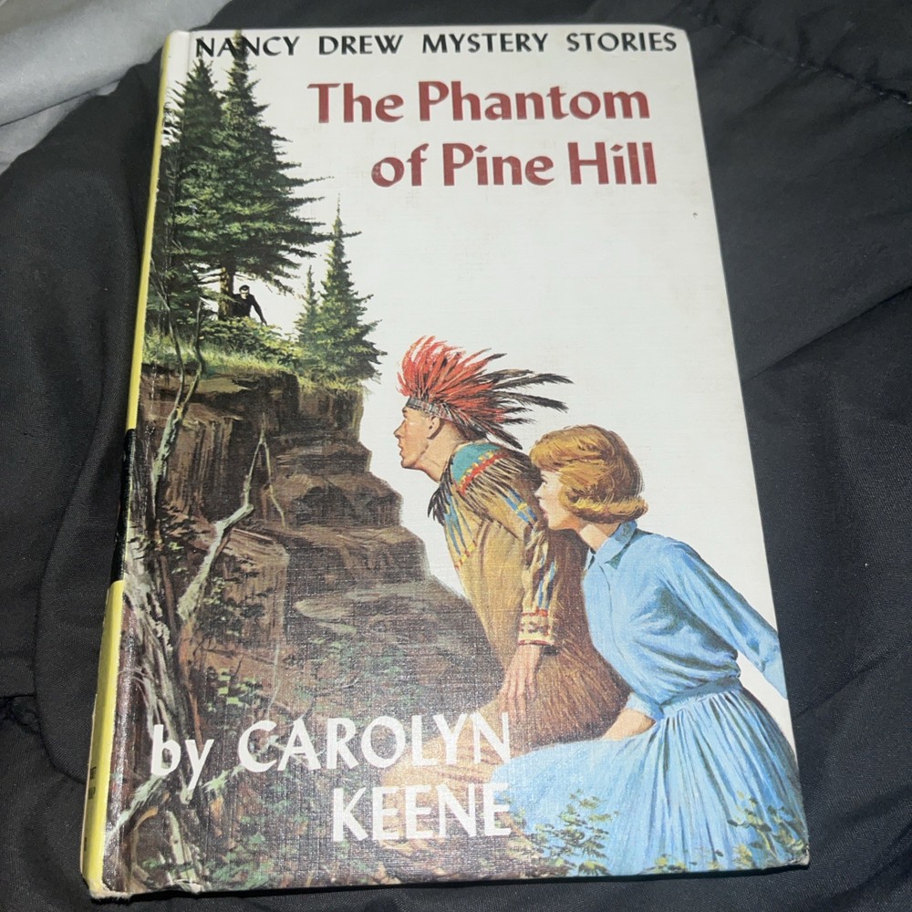Nancy Drew the Phantom of Pine Hill Hardback Book #42, 1965, Vintage