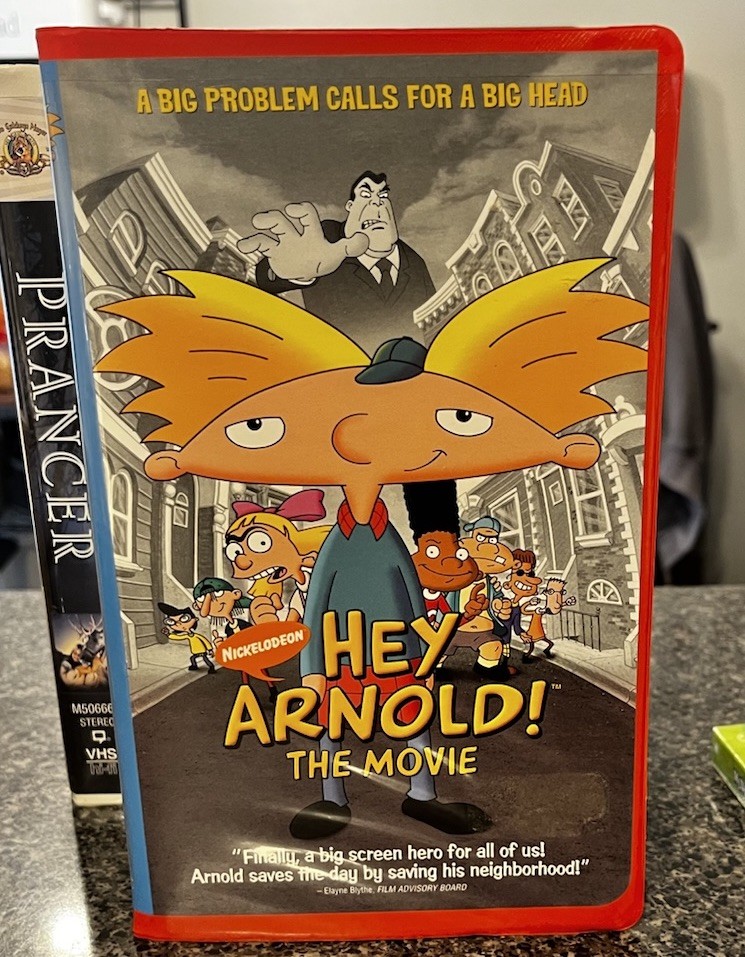 Hey Arnold! The Movie (VHS, 2002) Clamshell Nickelodeon Vintage
