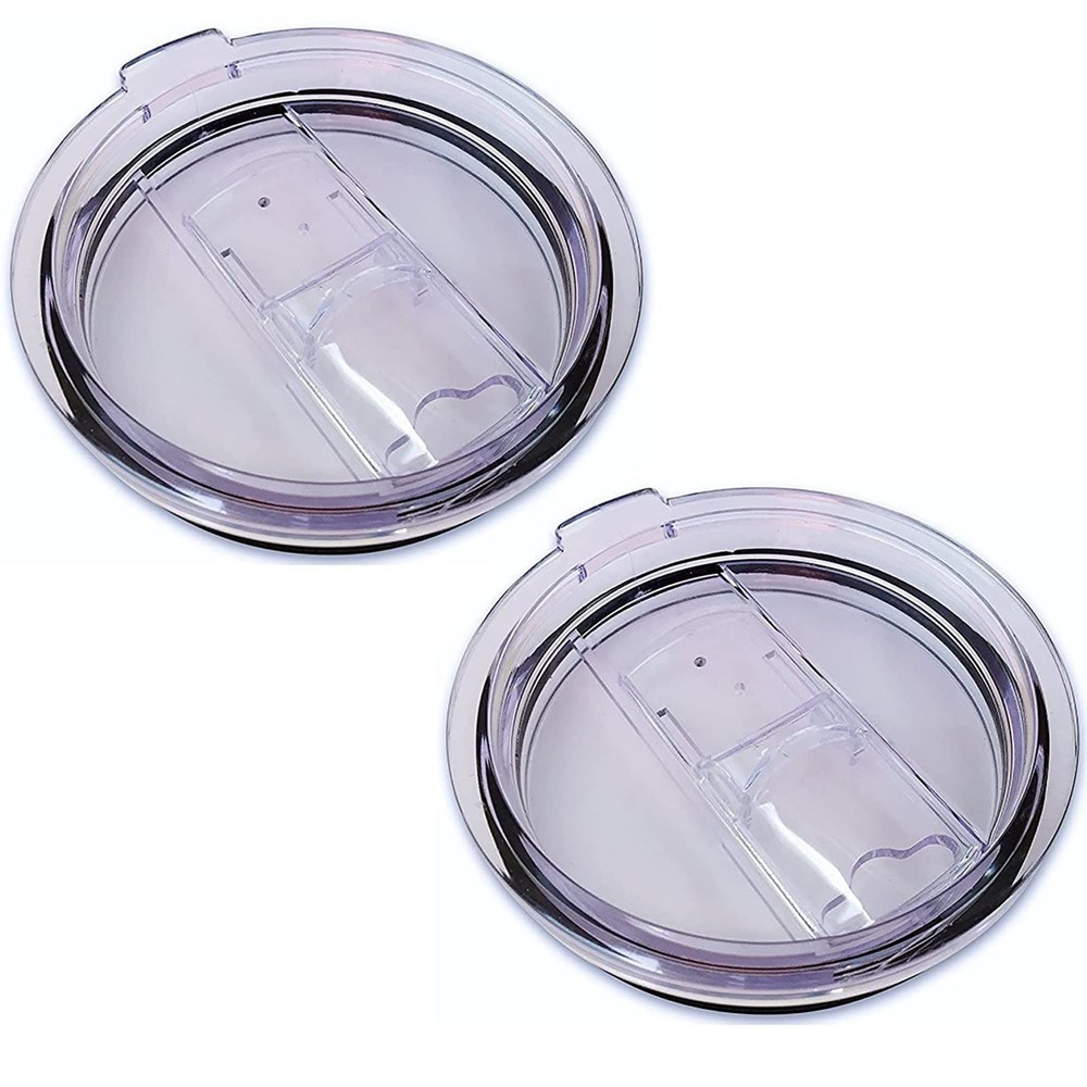 2 Replacement Lids for 20oz Stainless Steel Tumbler Travel Cup - Fits OF 3.2 ...
