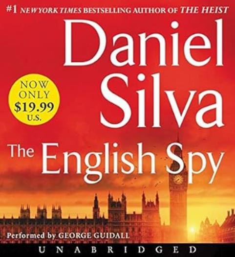 The English Spy Unabridged Daniel Silva AUDIO BOOK CD thriller action Gabriel