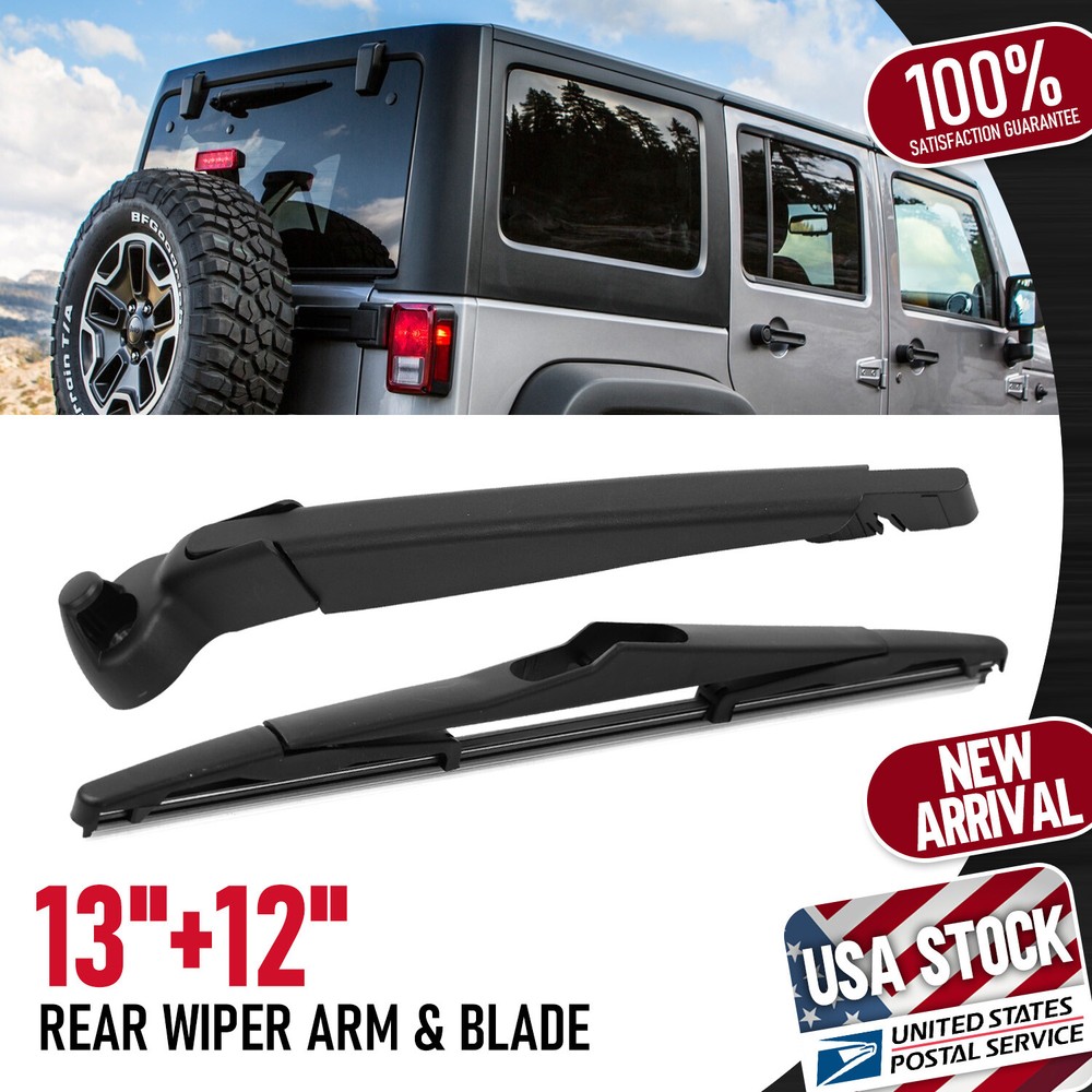 Jeep Wrangler JK 2018 Rear Wiper Arm & Blade 68002490AB OEM Quality