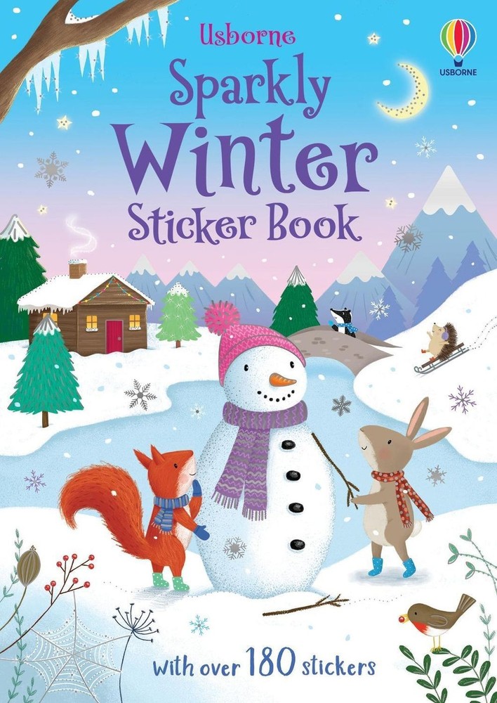 Sparkly Winter Sticker Book by Alice Beecham Paperback Book
