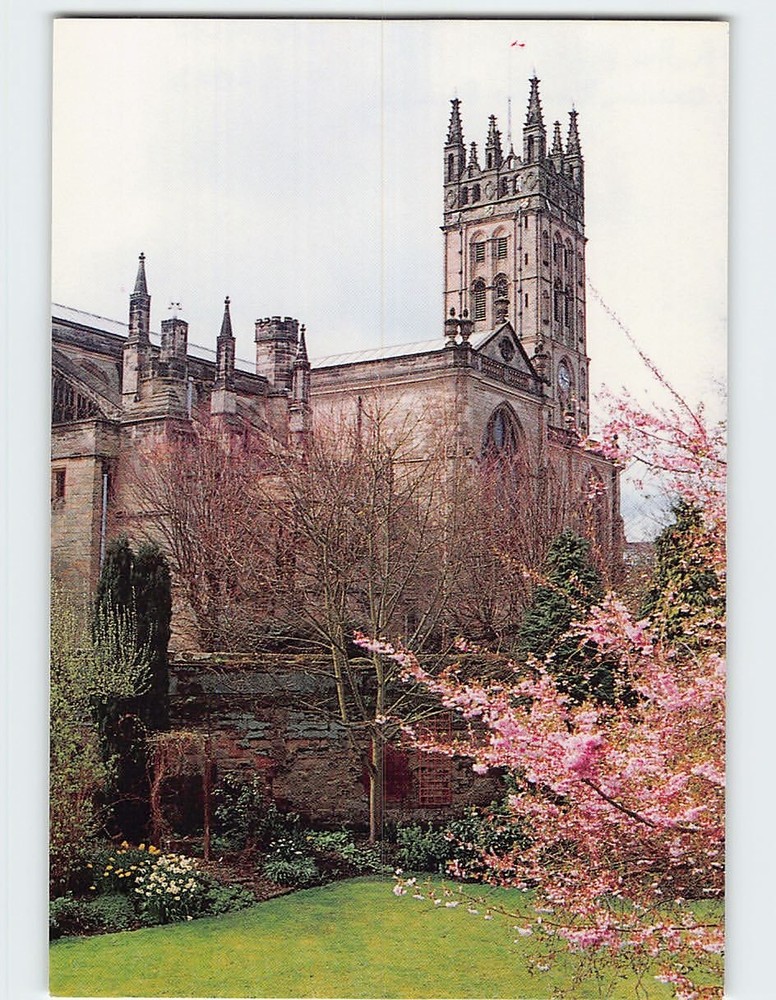 Postcard The Collegiate Church Of St. Mary Warwick England