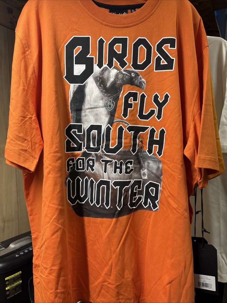 Eight 732 Men's Size 2XL 8732 Orange TShirt NEW!!!