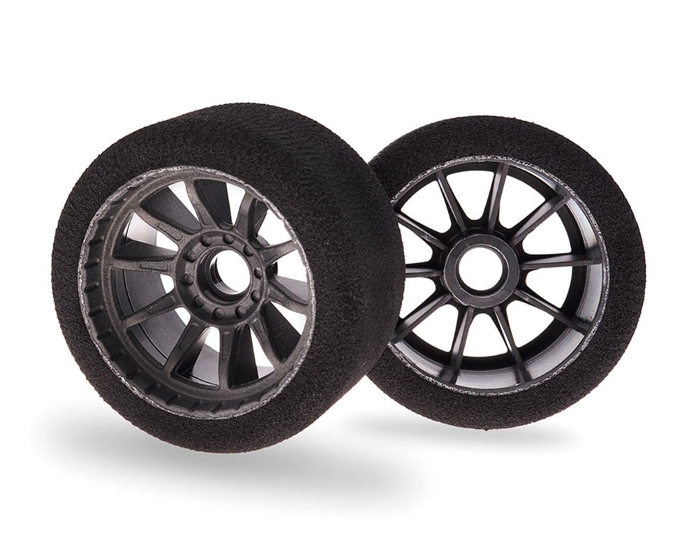 Matrix 1/10 Pre-Mounted F1 Foam Front Tires (59mm) (2) (Bearing Style)🌟✨25 Years on eBay! 250,000+ feedback!✨🌟