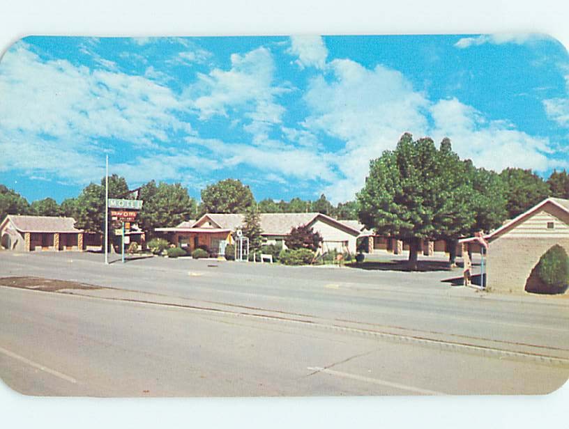 Unused Pre-1980 MOTEL SCENE Montrose Colorado CO hk0485@