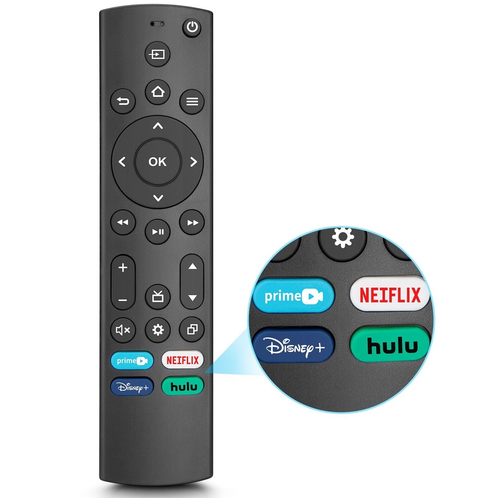 Universal-TV-Remote-Control for All Insignia-Toshiba-Pioneer-Fire-Smart-TVs, ...