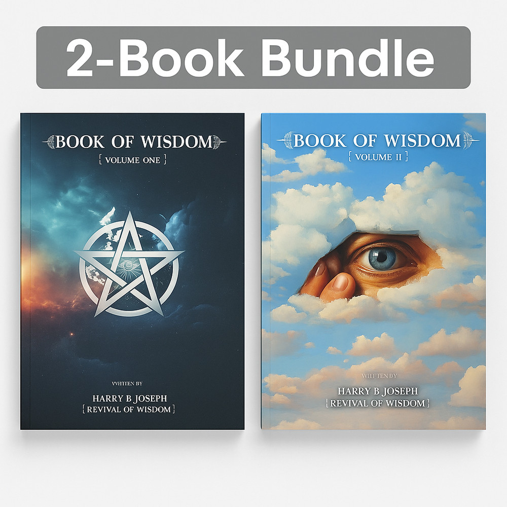 Book of Wisdom Volumes 1 & 2 by Harry B. Joseph (Paperback 2-Book Bundle)