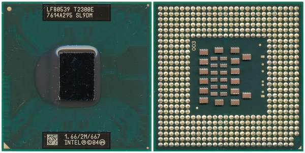Intel Dual Core T2300E SL9DM Processor for Dell Latitude D520 Laptop
