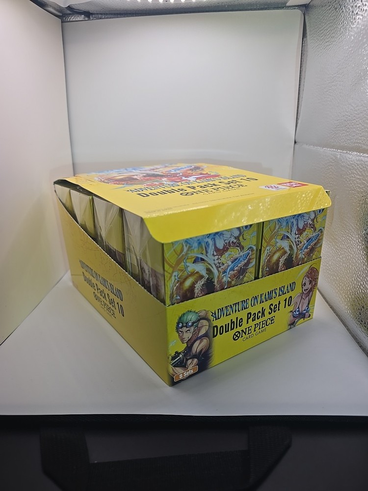 One Piece Adventure On Kami’s Island Double Pack Set DP-10 Display x8 Boxes