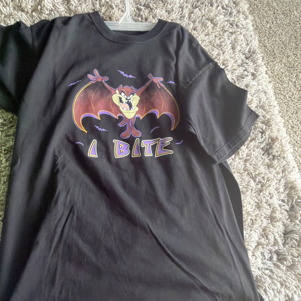 Vintage Taz Looney Tunes T Shirt Halloween 