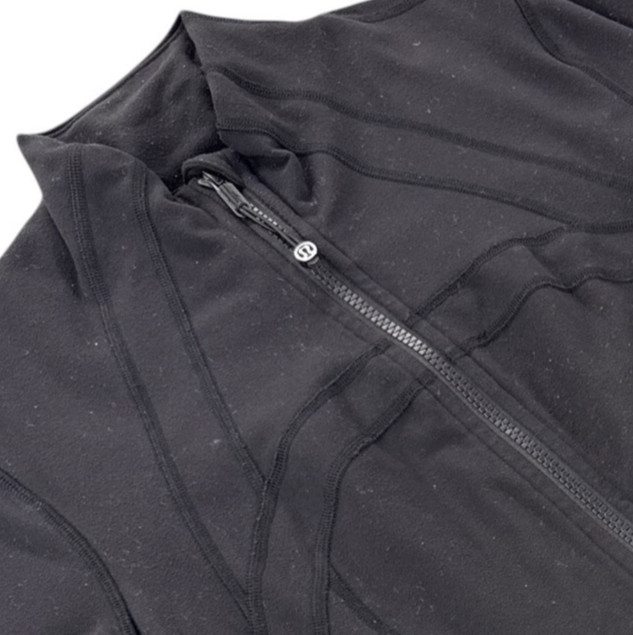 Lululemon Womens Define Jacket Full Zip Black Size 8 Thumbholes *Lint/Pilling