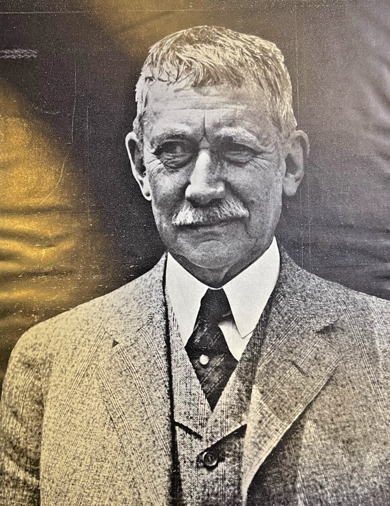 1920 Vintage Magazine Illustration New York Politician Elihu Root