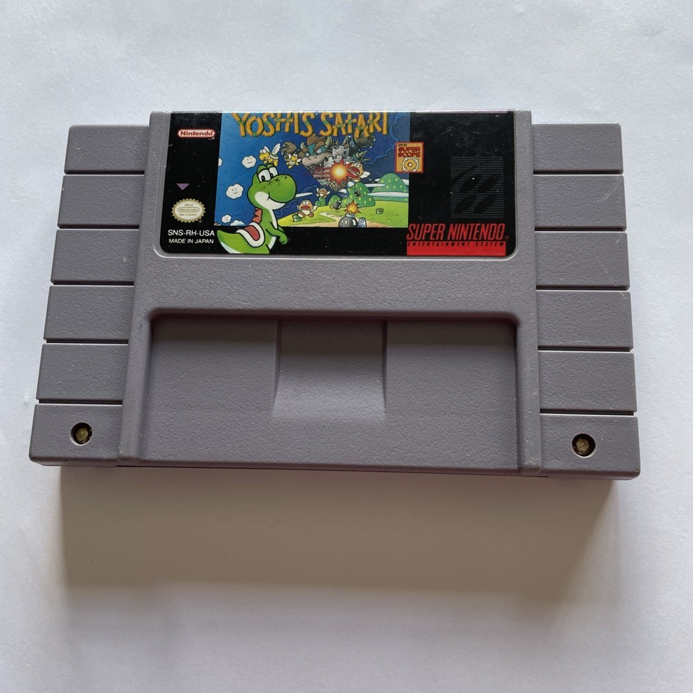 Yoshi's Safari (Super Nintendo Entertainment System, 1993) Cartridge Only
