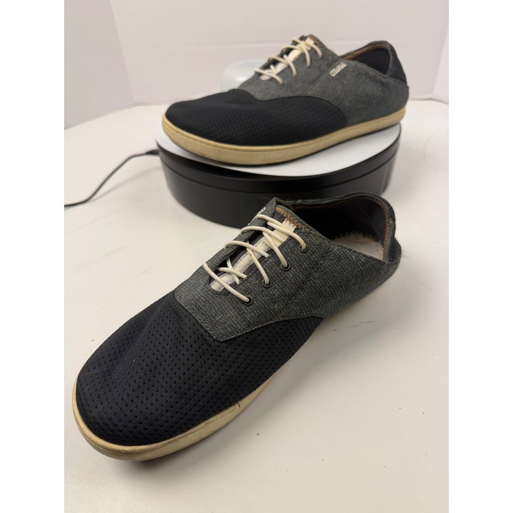 OluKai Men's Casual Lace Up Shoes Navy Beach Lightweight Size 11 Water Shoes