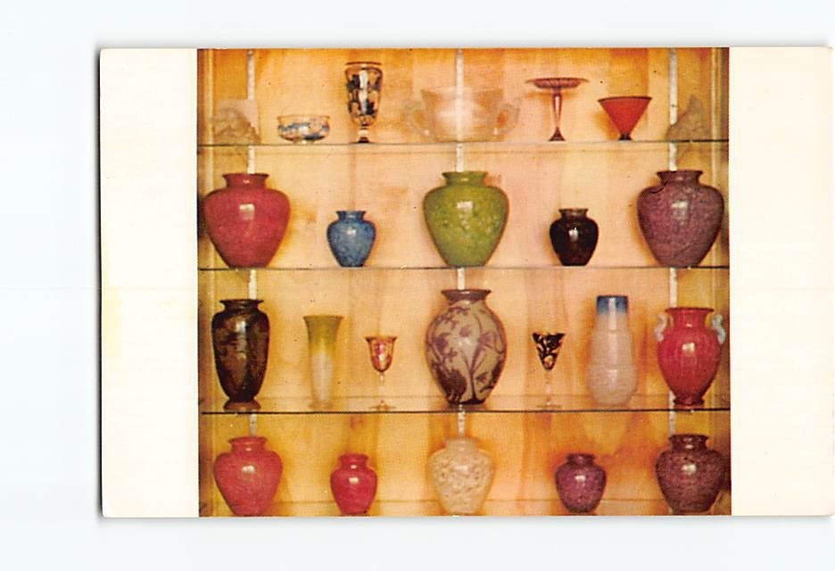 Postcard Carder Steuben Glass Corning New York USA