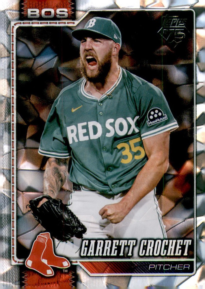 2026 Topps #53 Garrett Crochet Diamante Foil