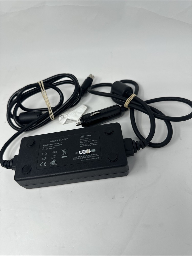 PHILIPS Respironics Simplygo DC Car Adapter Power Supply MDP120-19-002