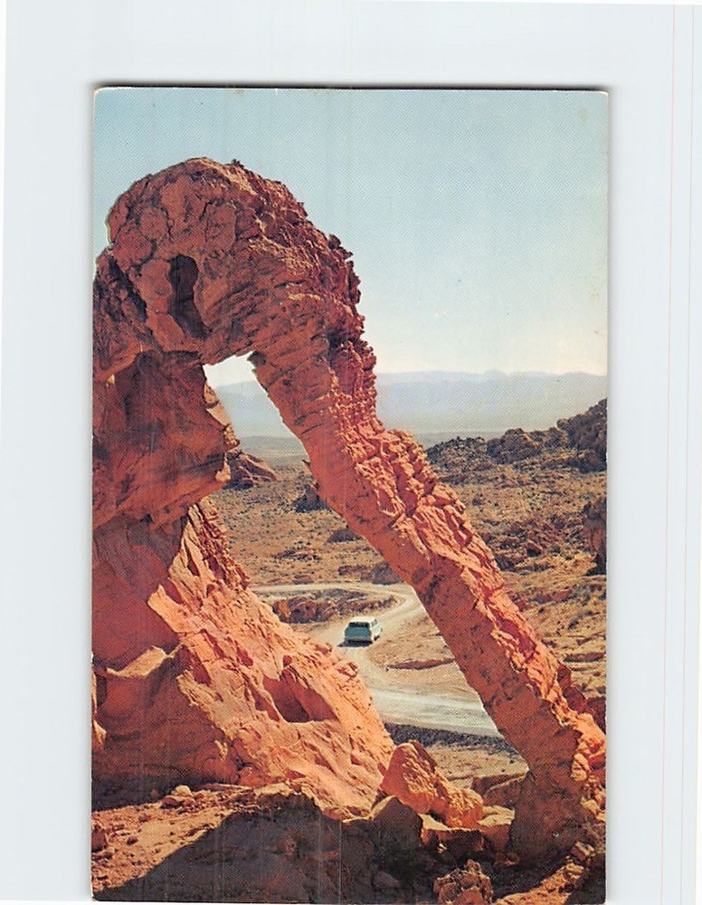 Postcard Elephant Rock Valley of Fire Near Las Vegas Nevada USA