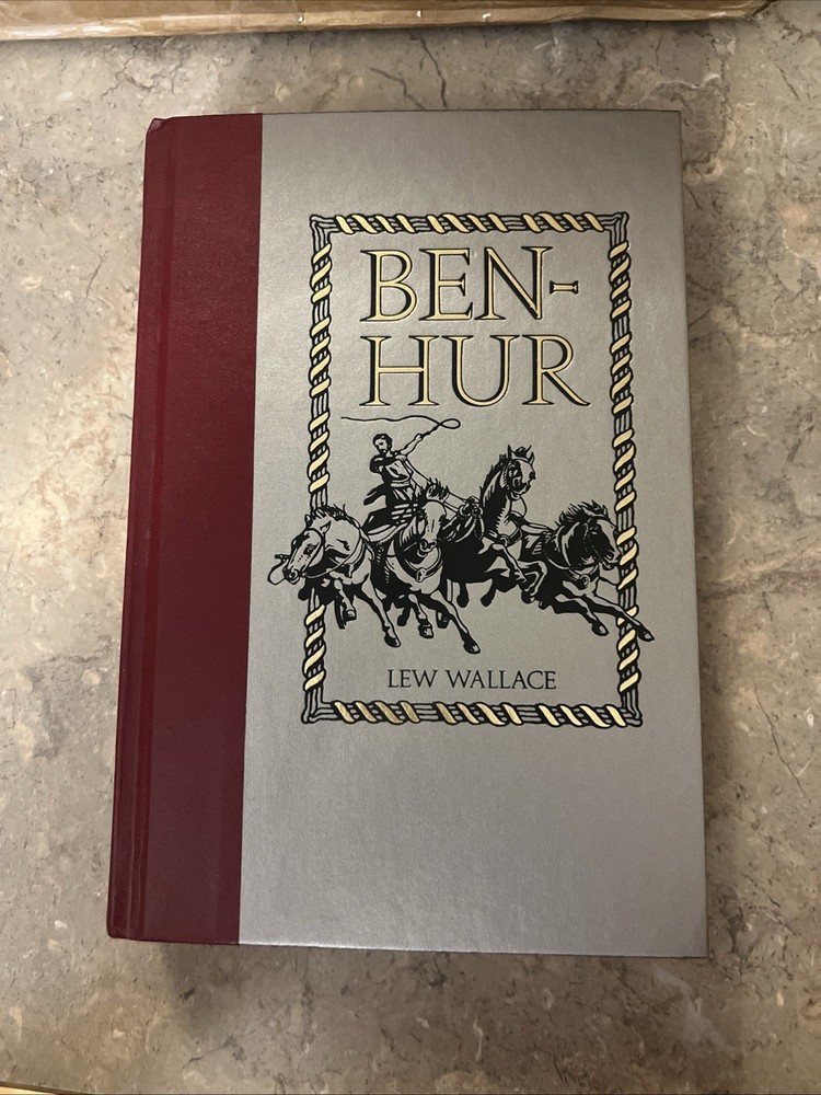 Ben-Hur by Lew Wallace 1992 Hardcover&insert