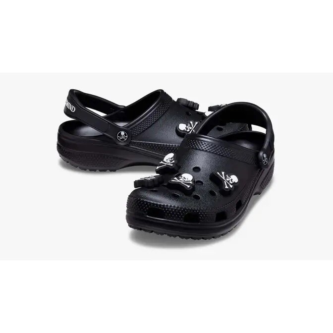 Crocs X Mastermind Classic Clog ~ Black/Wht ~ Size M 10/W 12(GAR)