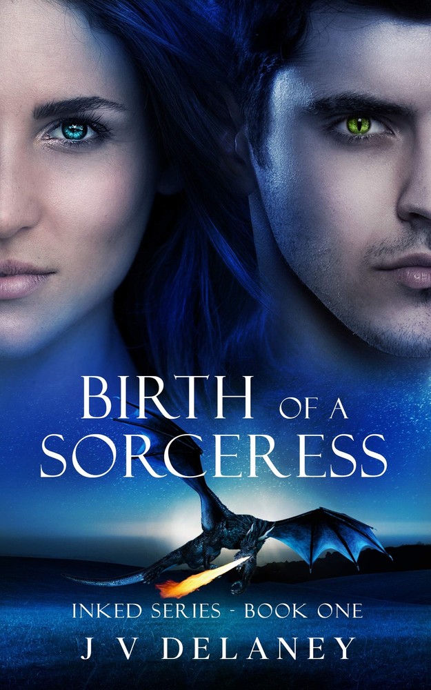 J V Delaney Birth of a Sorceress Paperback Fantasy Novel by Inked