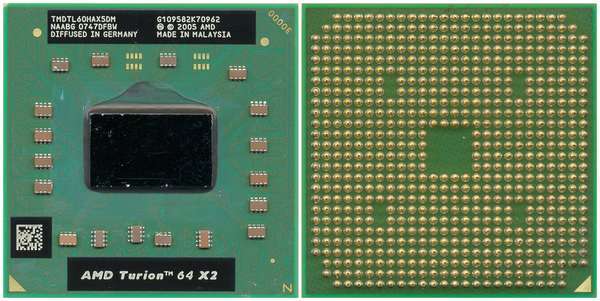 AMD Turion 64 X2 TL-60 Processor for Acer Aspire 7520G Laptop Replacement CPU
