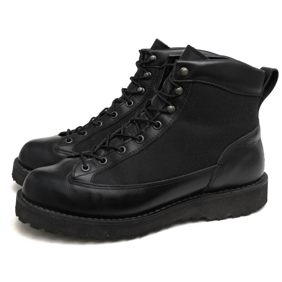Danner Mountain Boots Cornelius Black Leather Mens Size 8.5 US