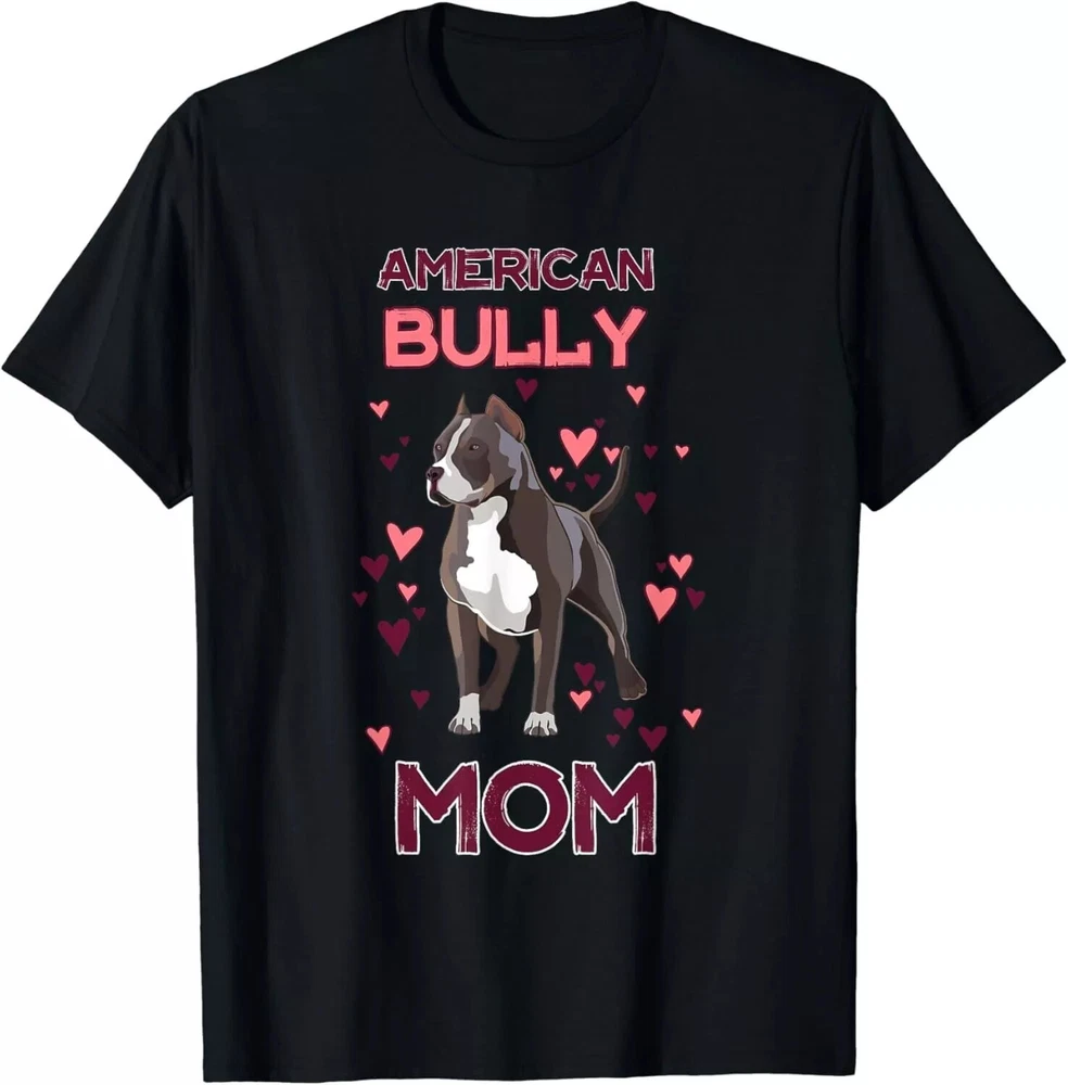 HOT-American Bully Mom American Bully Lover for Owner Gift Unisex T-Shirt