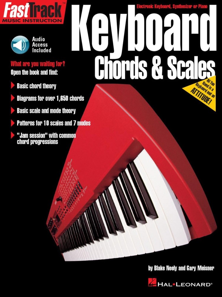 FastTrack Keyboard Method - Chords and Scales | Beginner Sheet Music Keyboar...