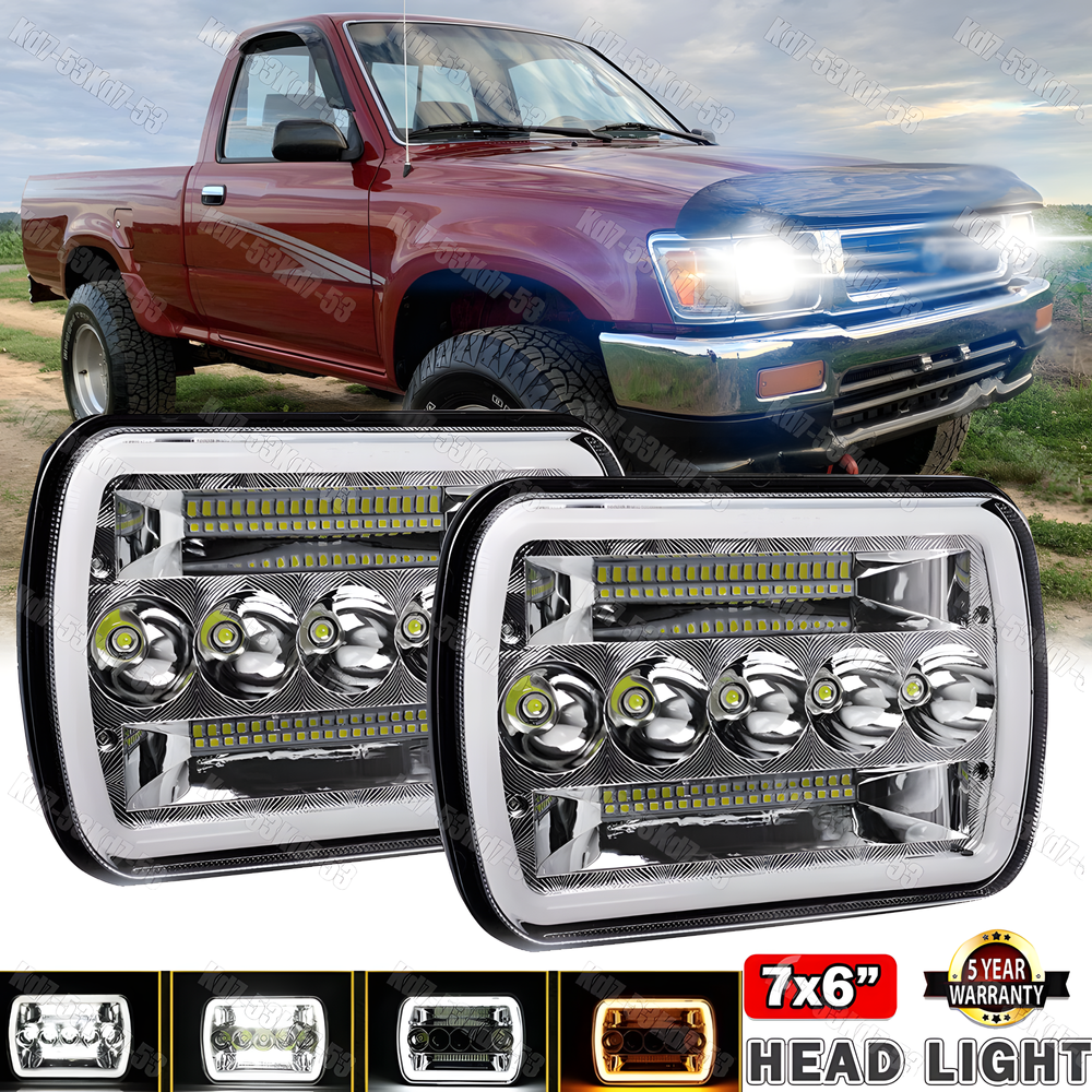 Pair 5x7'' 7x6