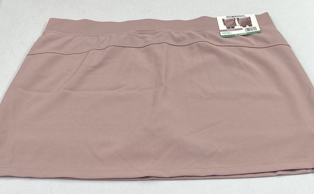 32 Degrees Cool Women's Stretch Comfort Skort in Pink Size XL  