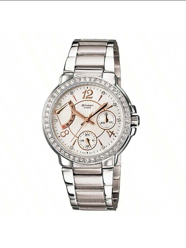 Ladies Casio sheen watch | Stainless steel