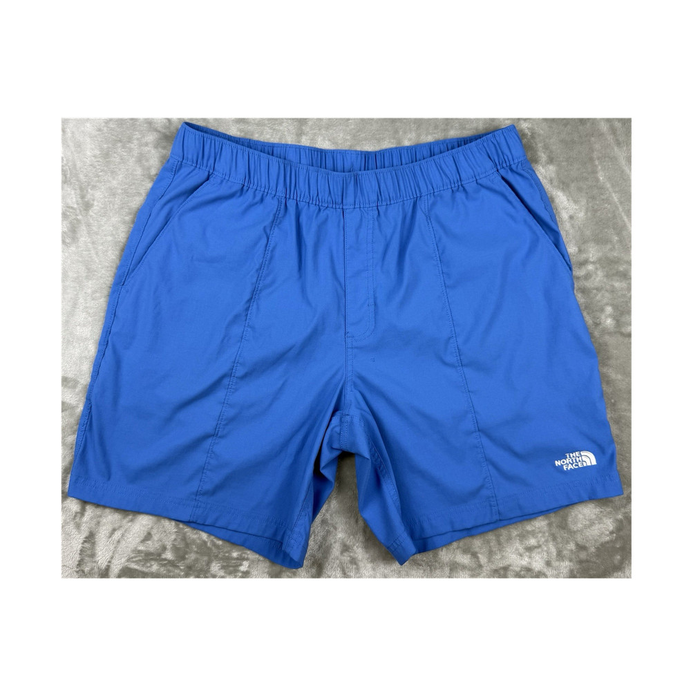 The North Face Shorts Mens Medium Blue Athletic Running Swim Elastic Waist