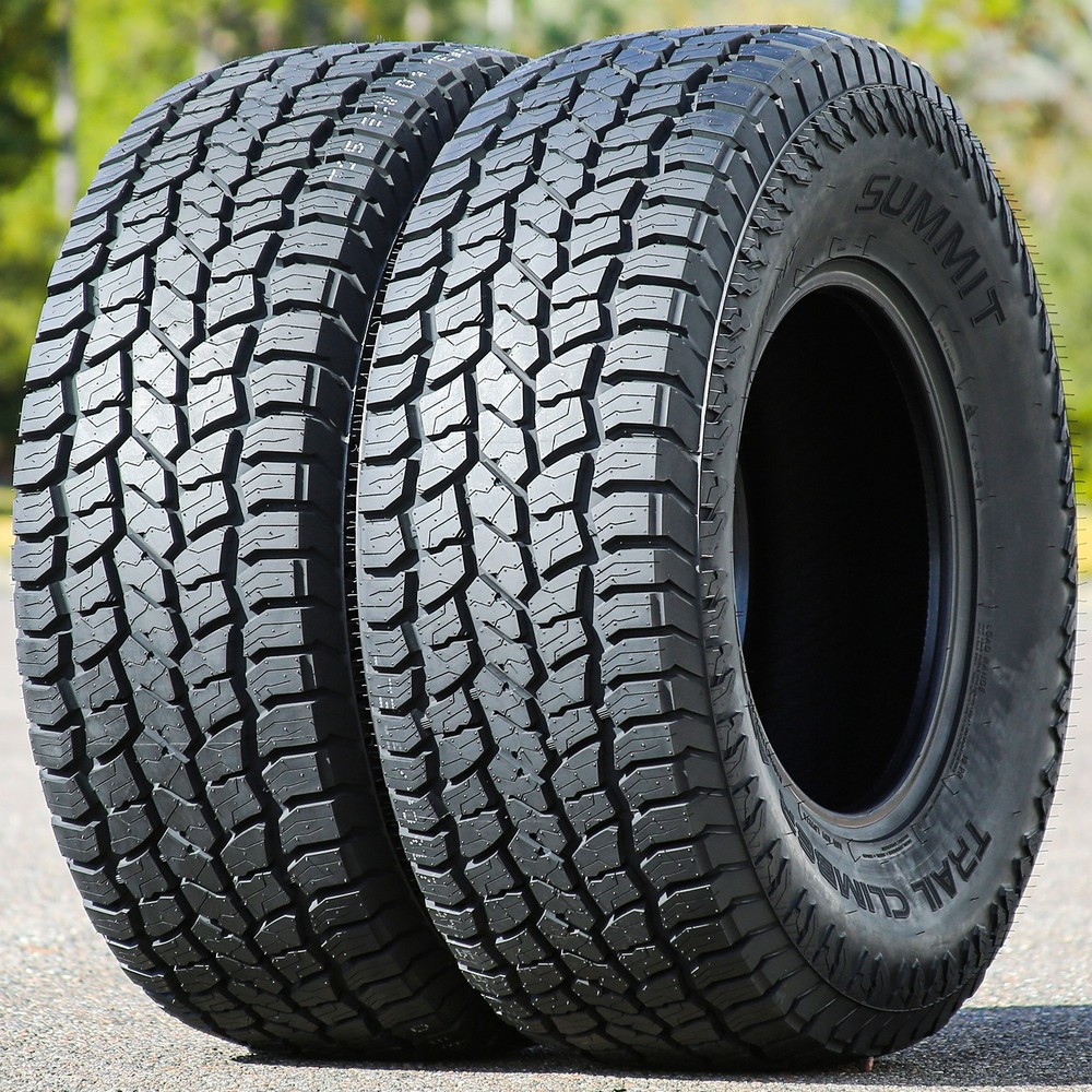 2 Tires Summit Trail Climber AT02 265/65R17 112S AT A/T All Terrain