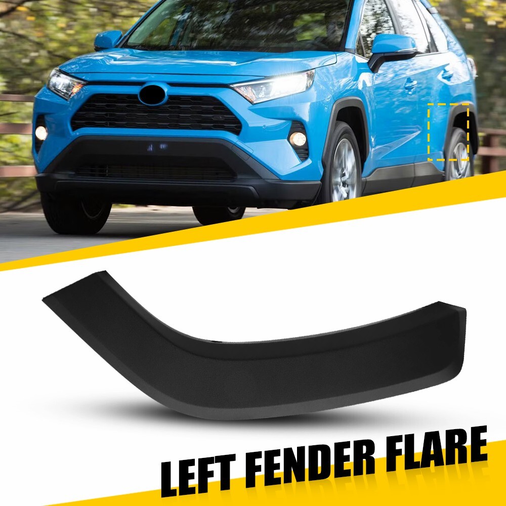 Fits 2019-2024 Toyota Rav4 Rear Door Flare Arch Trim Molding LH Left Side I