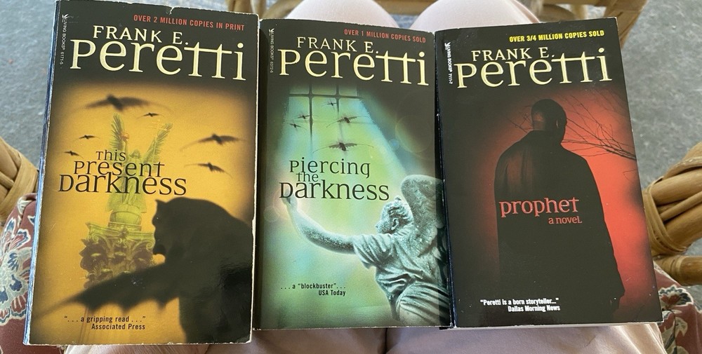 Frank Peretti 3 Book Set: This Present Darkness; Piercing the Darkness;  Prophet