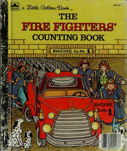 The Fire Fighter's Counting Book by Curren, Polly, Good Book
