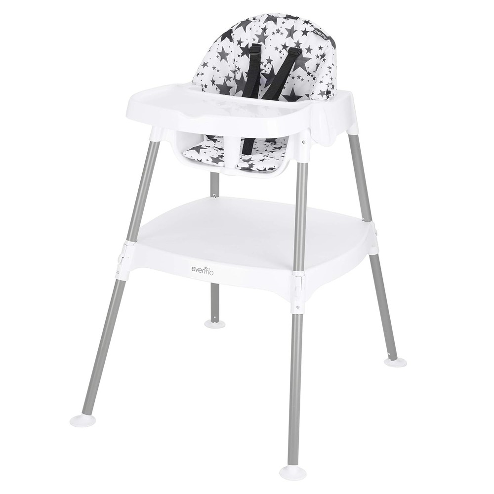 Evenflo Eat and Grow 4-in-1 Convertible High Chair | Baby to Toddler Feeding