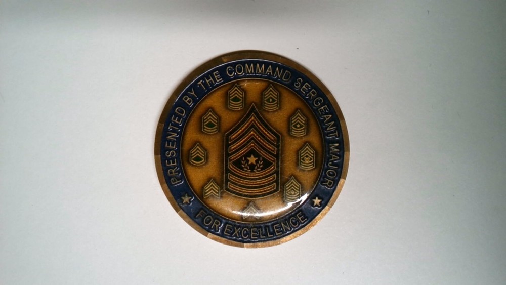 U.S. Army TRADOC Fort Monroe Virginia Challenge Coin