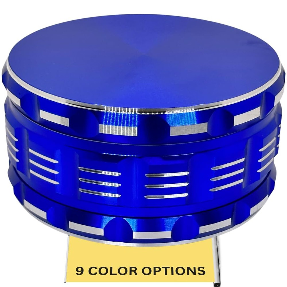 4 Inch herb grinder / 3 layer spice grinder - portable size allows for you to...