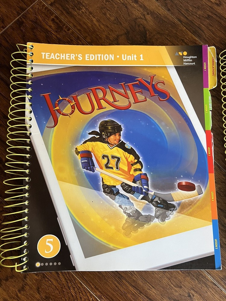 JOURNEYS Teacher's Edition Edition Grade 5 Units 1-2 HMH Houghton Mifflin 2014