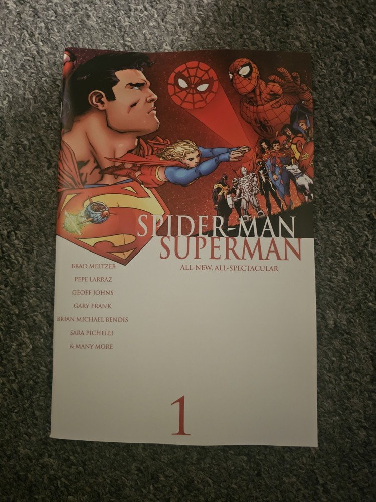 Spider-Man Superman #1 1:25 Giuseppe Camuncoli Homage Variant NM