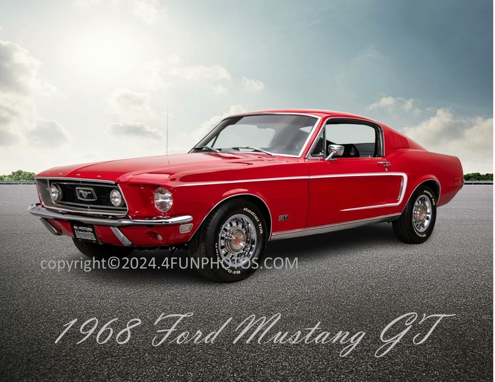 1968 Ford Mustang GT Muscle Car 8.5