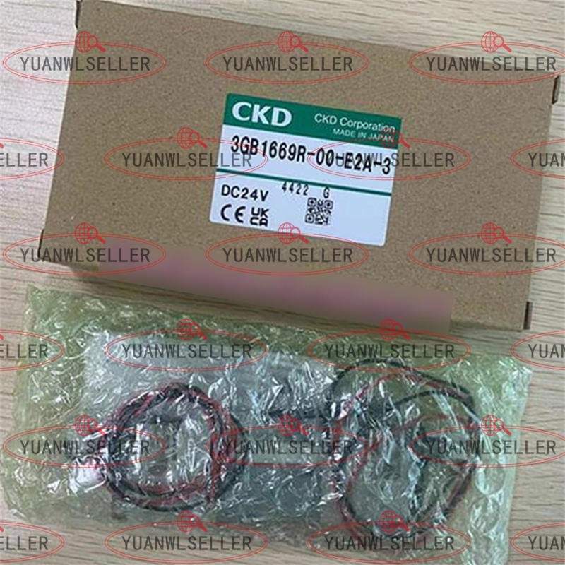 1PC NEW CKD 3GB1669R-00-E2A-3 DC24V solenoid valve