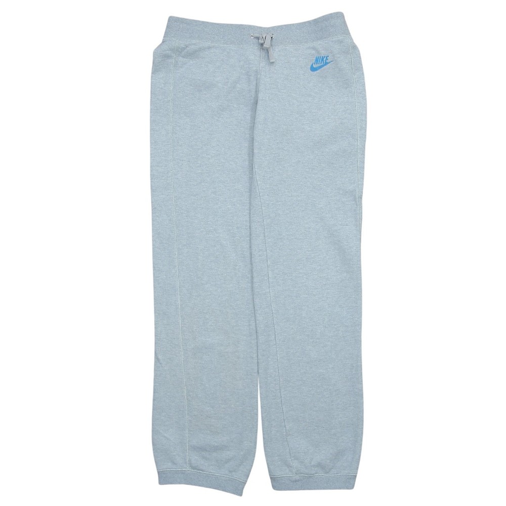 Nike Mens Joggers Grey French Terry Drawstring Waist Pockets Tapered Vintage S